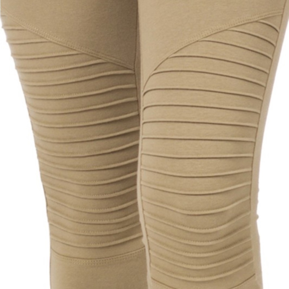 Zenana Olive Green High-Waisted Leggings - Picture 3 of 3